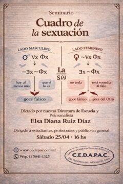 El cuadro de sexuación y su aplicación práctica